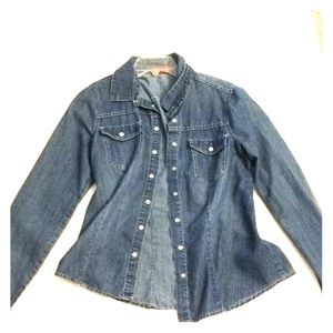 Forever 21 Premium Denim Lightweight Jacket